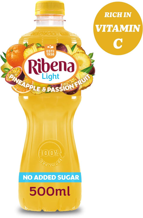 Ribena Pineapple & Passionfruit 500ml