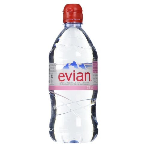 Evian Still Natural Mineral Water 750ml