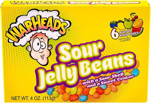 Warheads Jelly Beans 113g