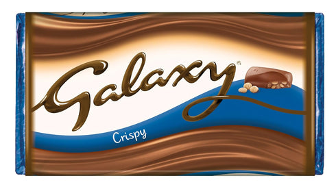Galaxy Crispy Chocolate Bar 102g