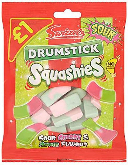 Swizzels Drumstick Squashies Sour Cherry & Apple 145g