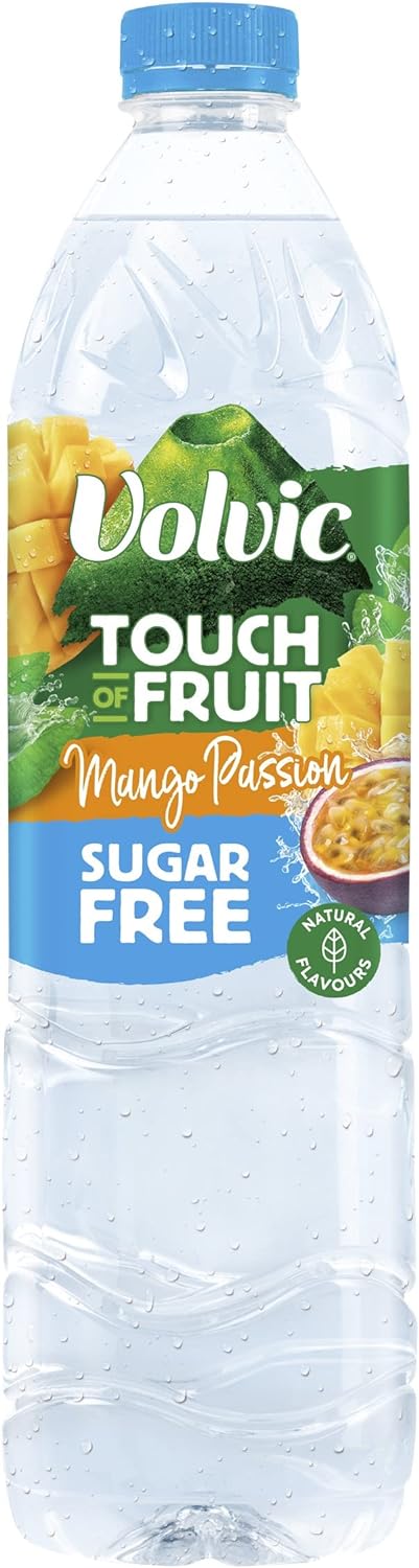 Volvic Touch of Fruit Sugar Free Special Edition Mango Passion Natural Flavoured Water 500ml