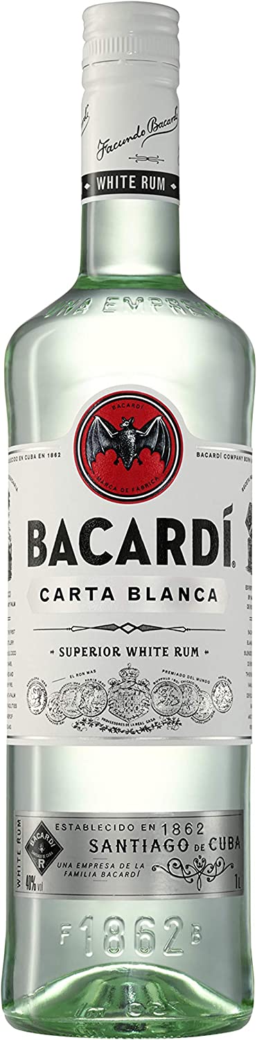 Bacardi Carta Blanca 1L