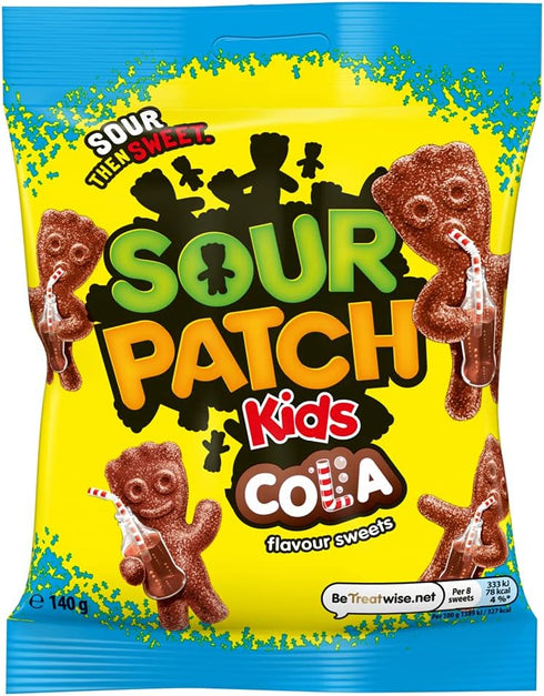 Sour Patch Kids Cola Flavour Sweets Bag 140g
