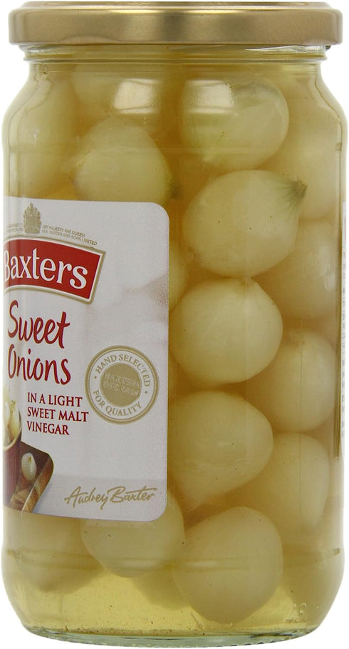 Baxters Silverskin Onions in a Crisp Tangy Vinegar 475g