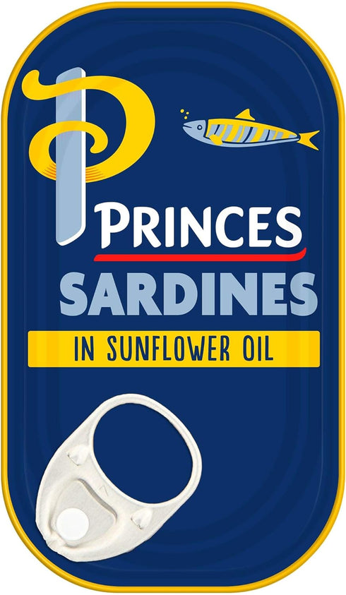 Princes Sardines in Sunflower Oil 120g
