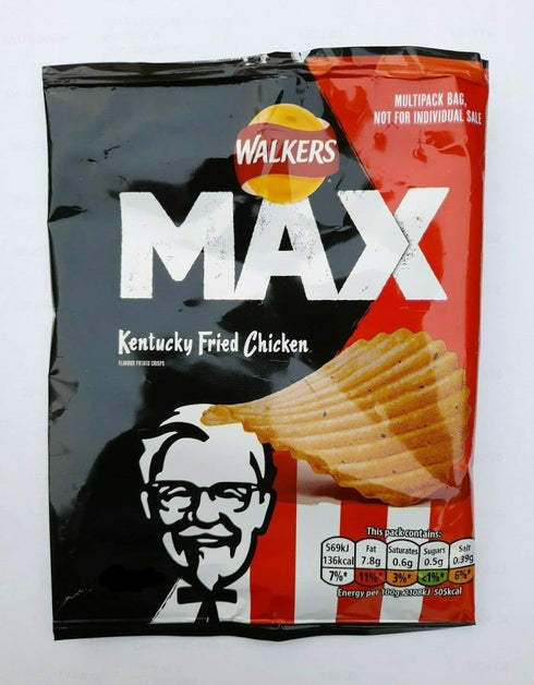 Walkers Max Double Crunch KFC Zinger 65g