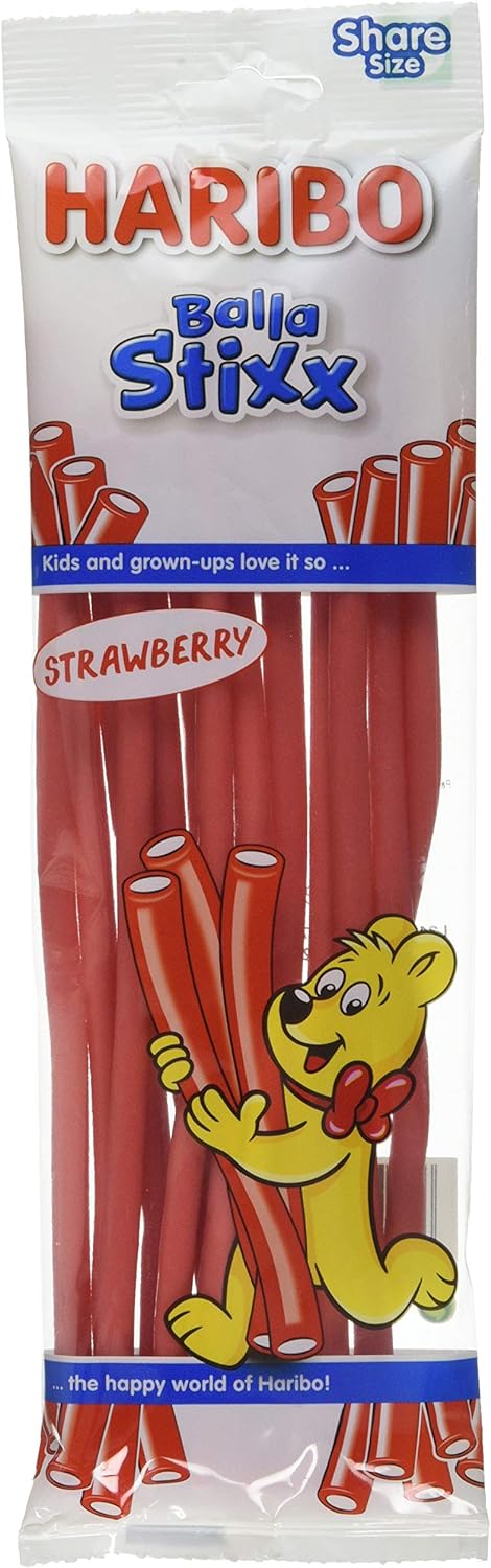 Haribo Strawberry Balla Stixx 140g