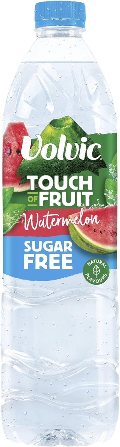 Volvic Touch of Fruit Sugar Free Watermelon Natural Flavoured Water 1.5L
