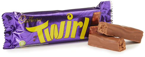 Cadbury Twirl Chocolate Bar 2 Pack 43g