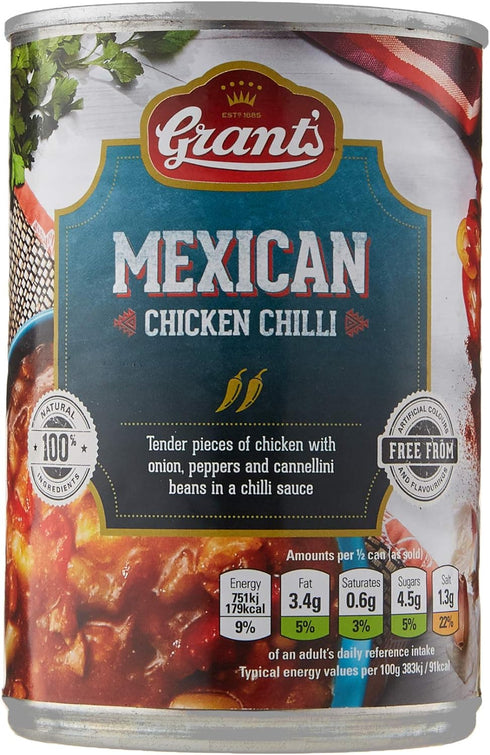 Grants Mexican Chicken Chilli 392g