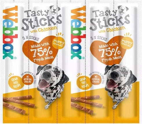 Webbox Large Chew Chicken 5 Sticks