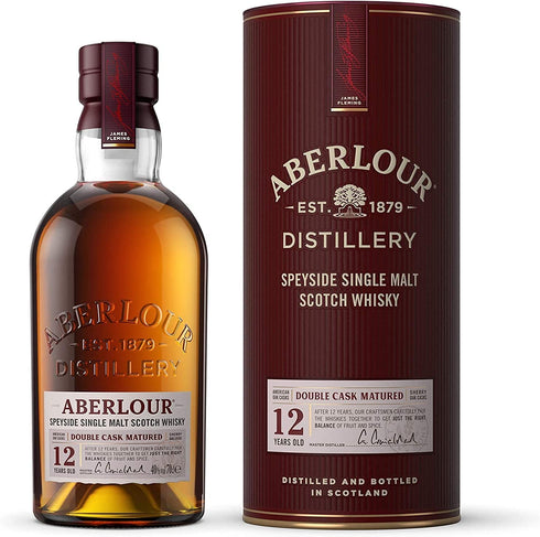Aberlour Distillery 12 Years Old Speyside Single Malt Scotch Whisky 70cl