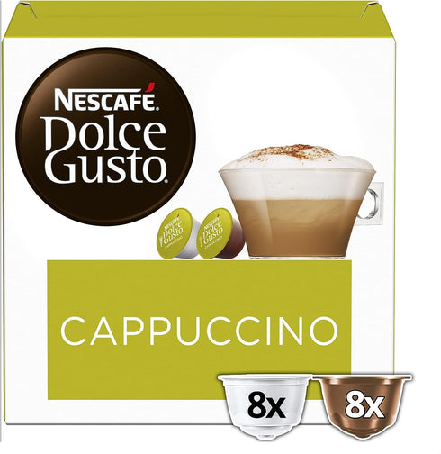 NESCAFÉ Dolce Gusto Cappuccino 16 Capsules Per Box