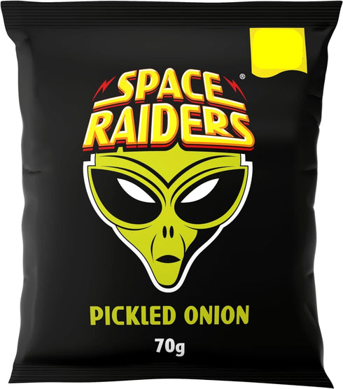 Space Raiders Pickled Onion Crisps 70g