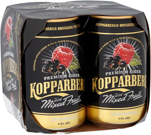 Kopparberg Premium Cider with Mixed Fruit 4 x 30ml