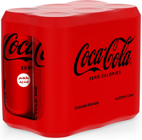 Coca-Cola Zero Sugar 6 x 330ml