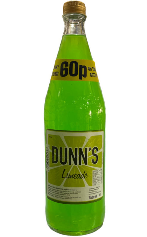 Dunn's Limeade Glass Bottle 750ml