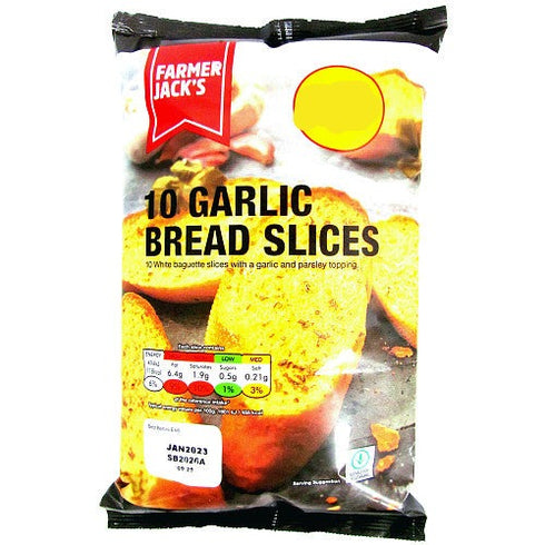 Farmer Jacks Garlic Slice 210g
