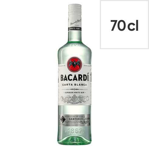 Bacardi Carta Blanca 70cl