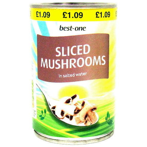 Best-One Sliced Mushrooms in Salted Water 290g