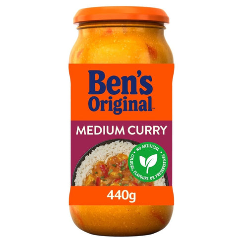 Uncle Bens Medium Curry Sauce 440g
