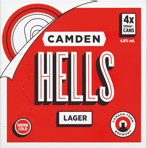 Camden Hells Lager 4 x 330ml