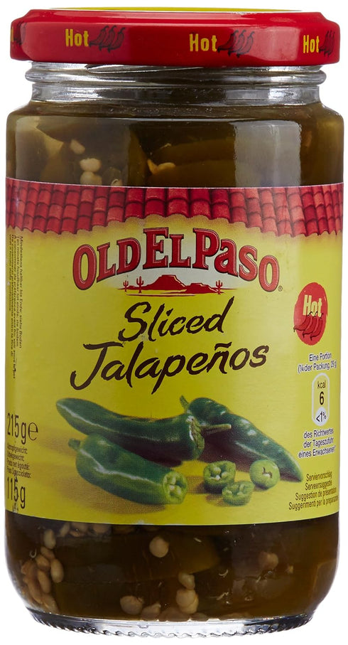 Old El Paso Jalapenos 215g