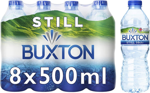 Buxton Still Natural Mineral Water 8 x 50ml