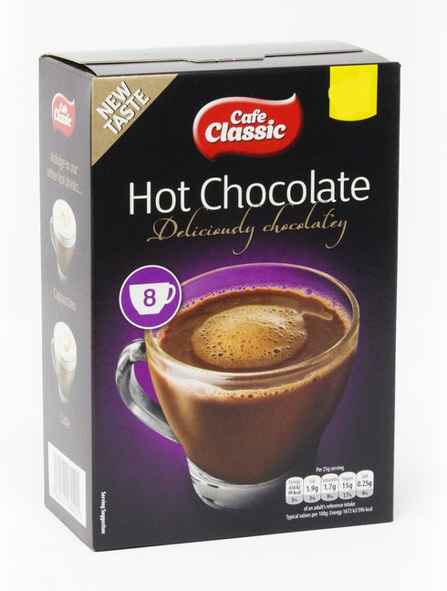 Cafe Classic Hot Chocolate 8 Pack