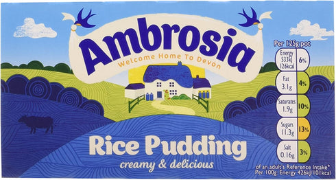 Ambrosia Rice Pot 4 x 125g
