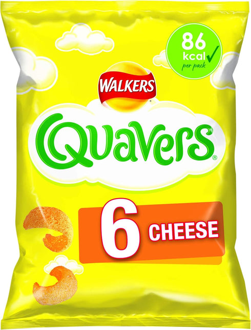 Walkers Quavers Cheese Multipack 6 x 16g