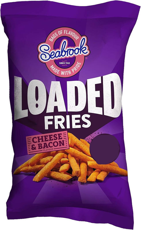 Seabrook Loaded Fries Crunchy Cheese & Bacon Flavour 70g