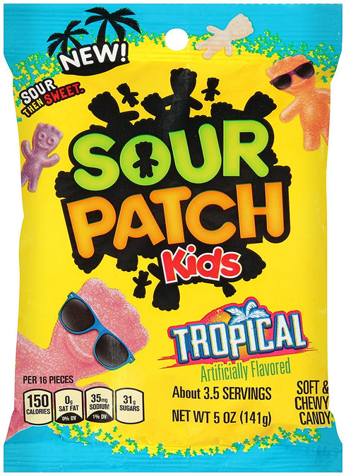 Sour Patch Kids Tropical 141g
