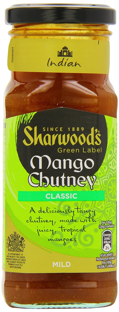 Sharwoods Green Label Mango Chutney 227g