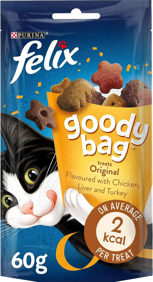 Felix Goody Bag Cat Treats Original Mix 60g