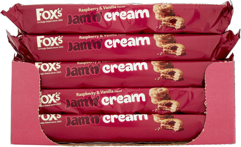 Fox Jam N Cream Raspberries N Vanilla 150g