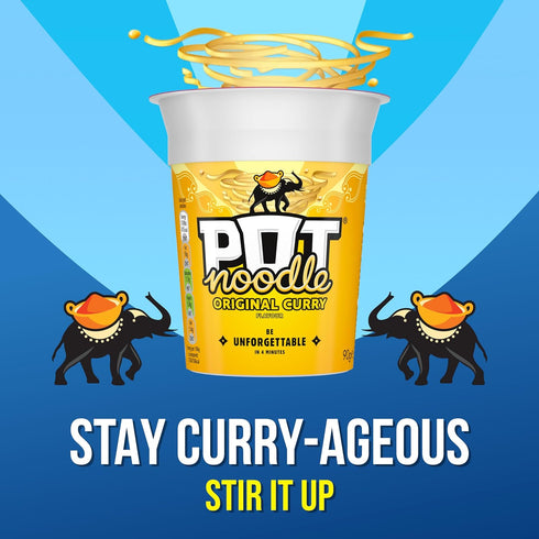 Pot Noodle Curry 90g