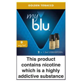 blu® myblu® Liquidpods Tobacco 9mg/ml 2 x 1.5ml