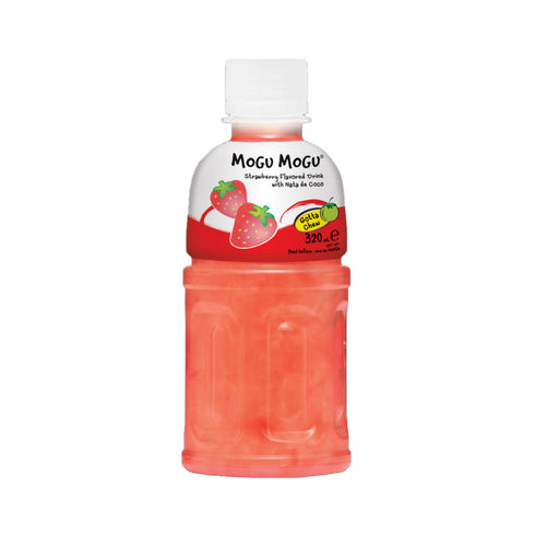 Mogu Mogu-Bubble Tea Strawberry 320ml