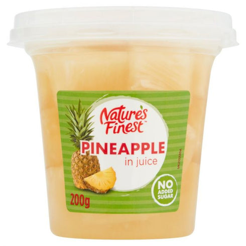 Natures Finest Pineapple in Juice 200g