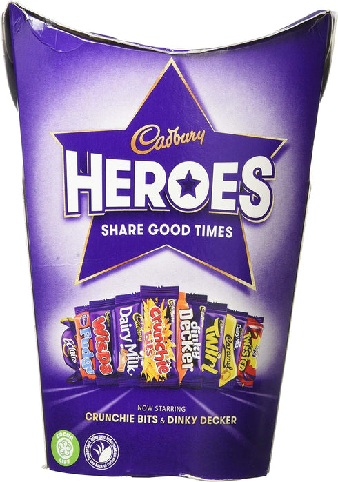 Cadbury Heroes Chocolate Carton 185g