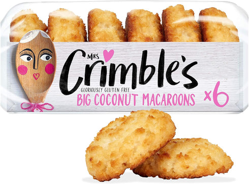 Mrs Crimble's 6 Big Coconut Macaroons 195g