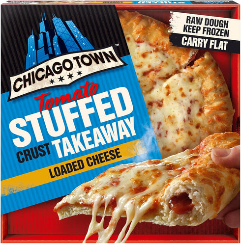 CHICAGO TOWN Stuffed Crust Takeaway Loaded Cheese 480g