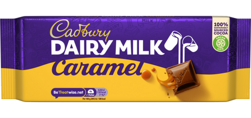 Cadbury Dairy Milk Caramel Chocolate Bar 120g