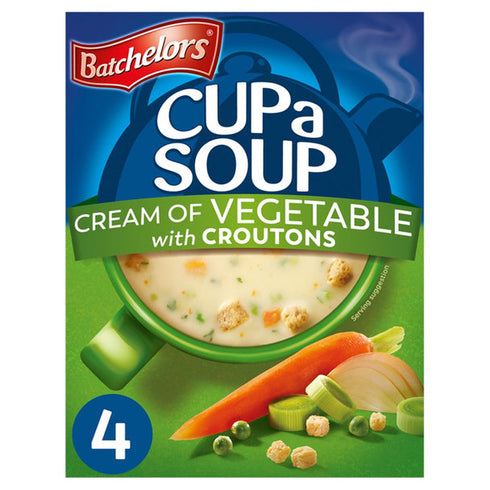 Batchelors Cup a Soup Cream of Vegetable with Croutons 122g