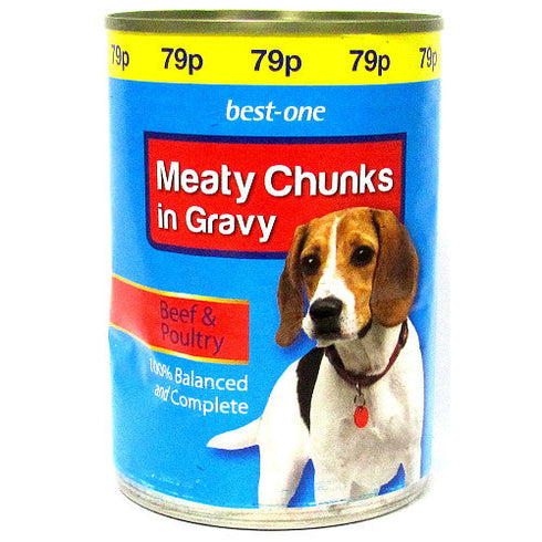Best One Meaty Chunks Beef & Poultry 400g
