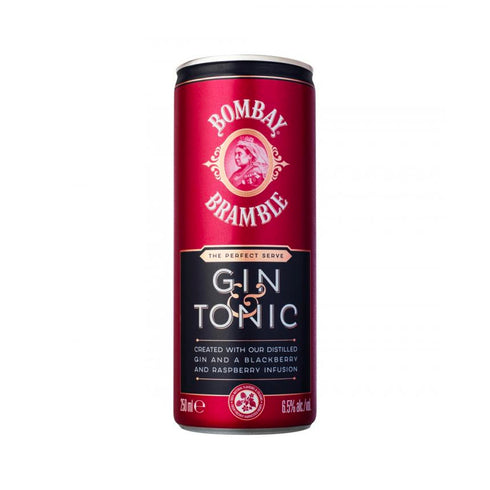 Bombay Bramble Gin & Tonic 250ml