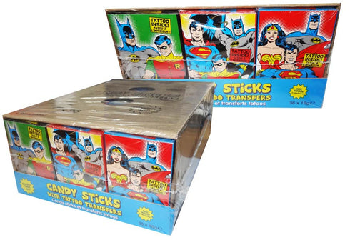 Batman & Superman Candy Stick 18g