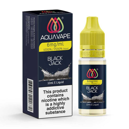 Aquavape Black Jack E-Liquid 6mg